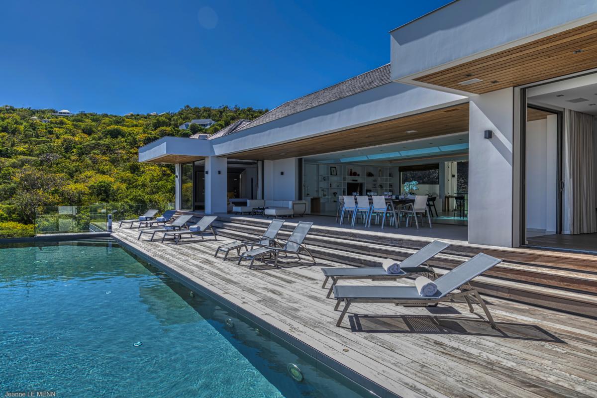 Location villa Lurin Saint Barthélémy_ Piscine - 4